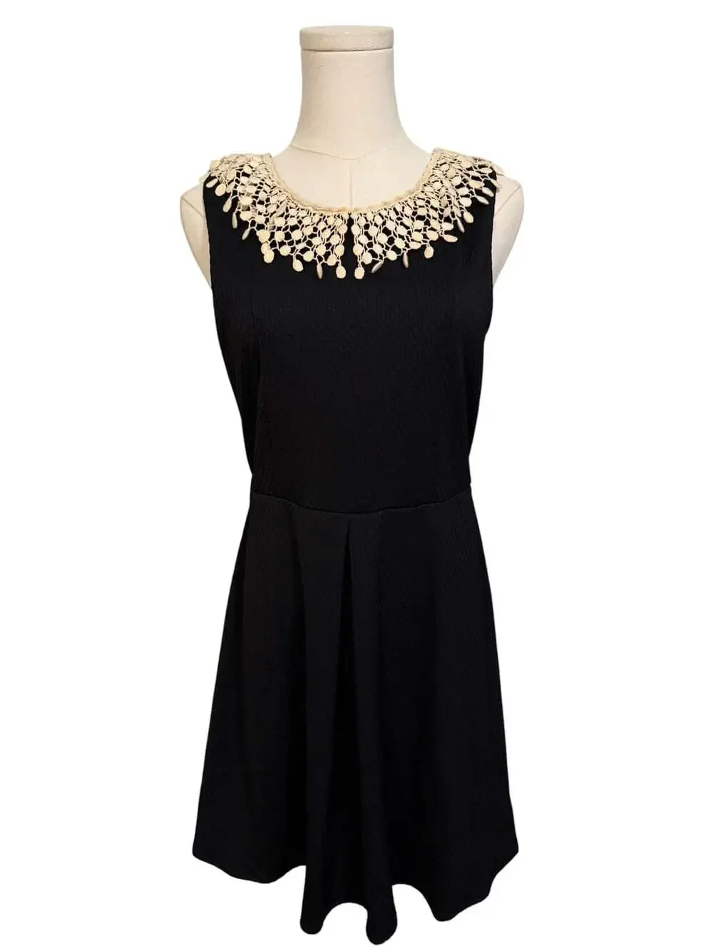 Free People Black Fit and Flare